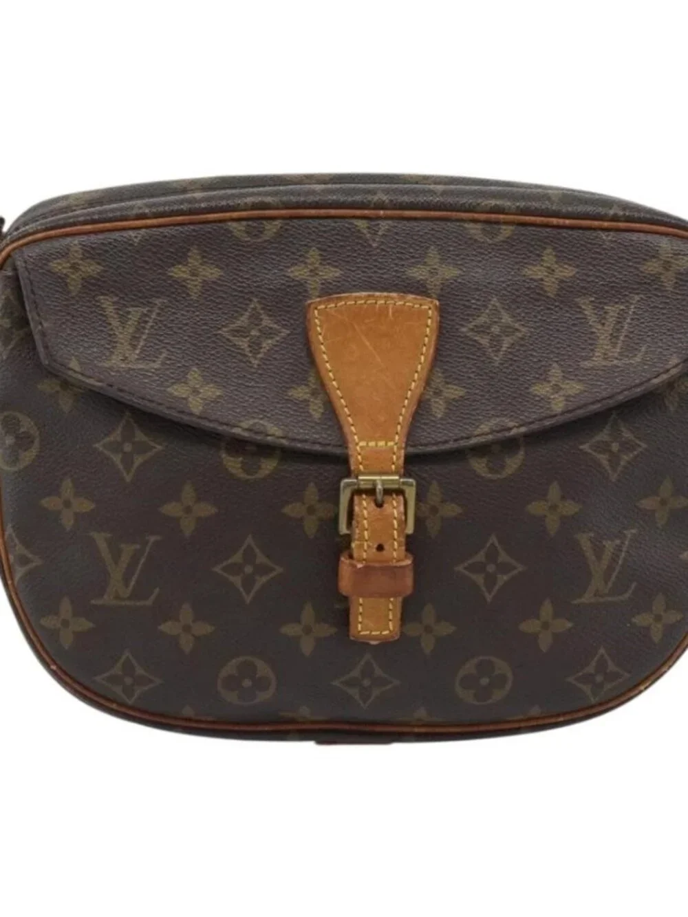 LOUIS VUITTON Monogram Jeune Fille MM Shoulder Bag M51226 LV Auth 186584
